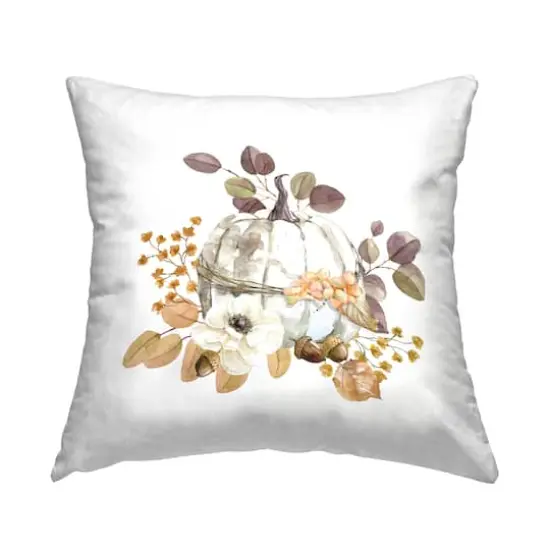 Stupell Industries Minimal Autumnal Botanicals Decorative Printed Throw Pillow {1}