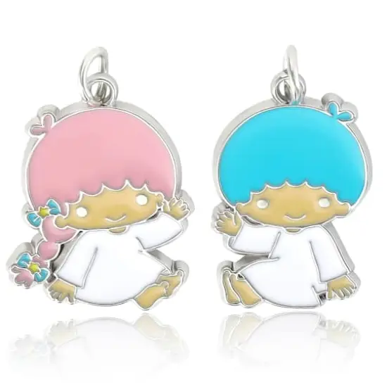 Hello Kitty & Friends&reg; Little Twin Stars&trade; 2-Piece Enamel Charm Set {1}