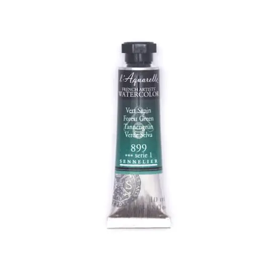 Sennelier French Artists' Watercolor, 10mL 899 Forest Green S1 {1}