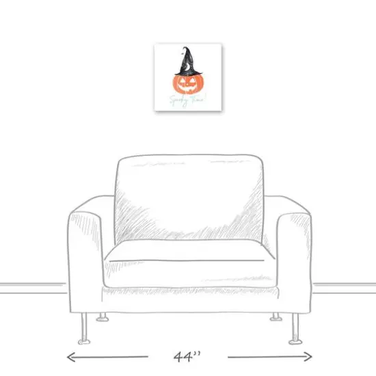 Spooky Time Canvas Wall Art {6}