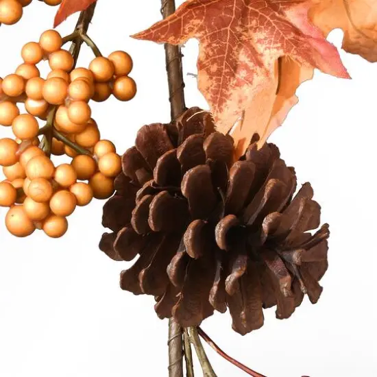 6ft. Maple Leaf and Pumpkins Garland {6}