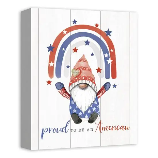 Proud to be an American Canvas Wall Art {3}