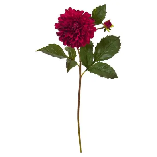 20'' Dahlia Artificial Flower Stem, 6ct. Red {1}
