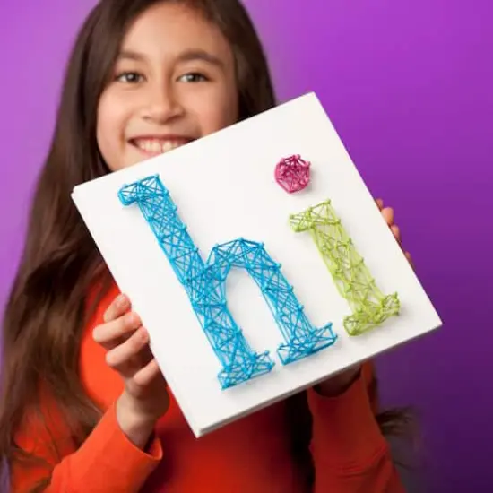 Craft-Tastic&reg; Peace String Art {3}