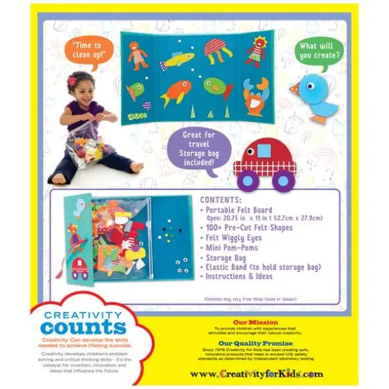 Creativity for Kids&reg; Fun Felt Shapes {9}
