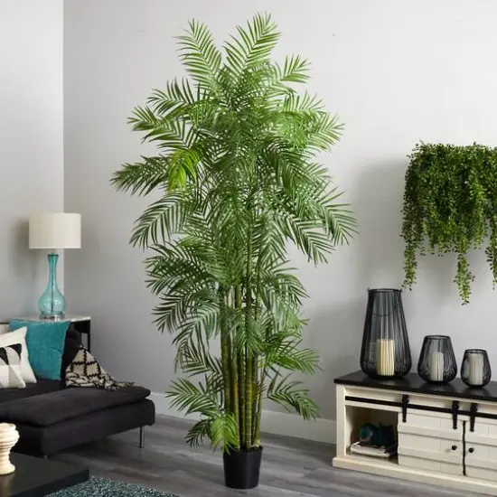 7ft. Potted Areca Silk Palm Tree {6}