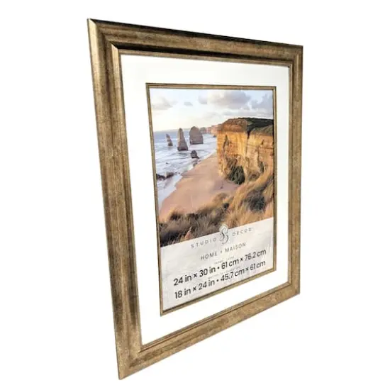 Home Champagne Gold Frame with Beveled Mat by Studio D&eacute;cor&reg; {6}