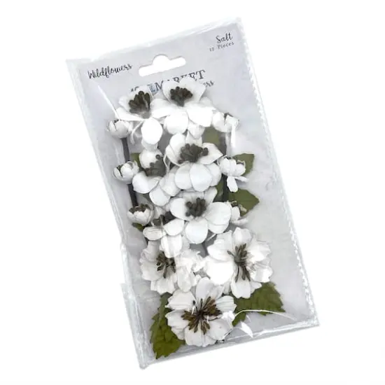 49 And Market Wildflowers Salt Paper Flowers {1}