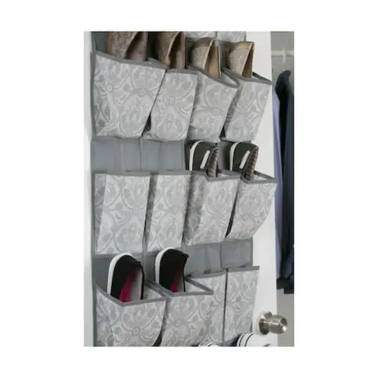 Laura Ashley 20 Pocket Shoe Organizer in Almeida {5}