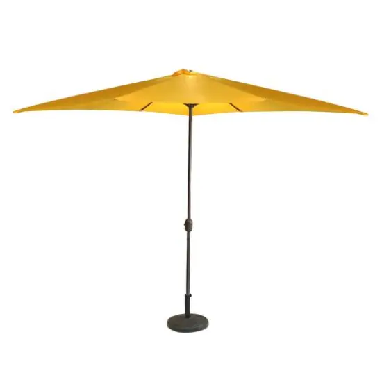 8.5ft. Yellow Outdoor Patio Market Umbrella {1}