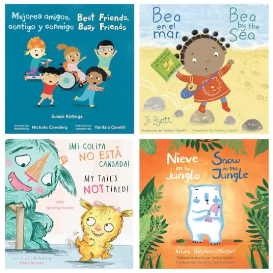 Child's Play Library Bilingual Books, Set of 4 {1}