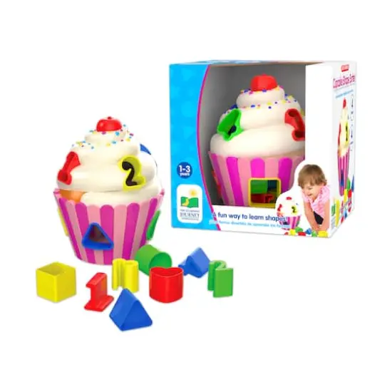 Early Learning - Cupcake Shape Sorter {4}