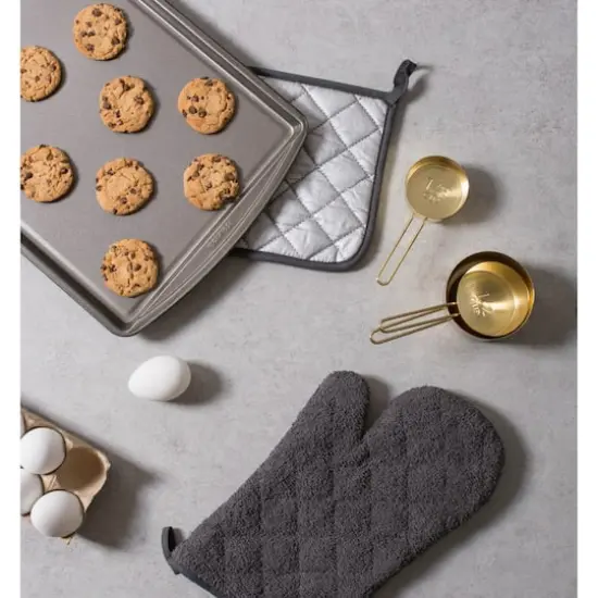 DII&reg; Terry Oven Mitts, 2ct. Mineral {8}