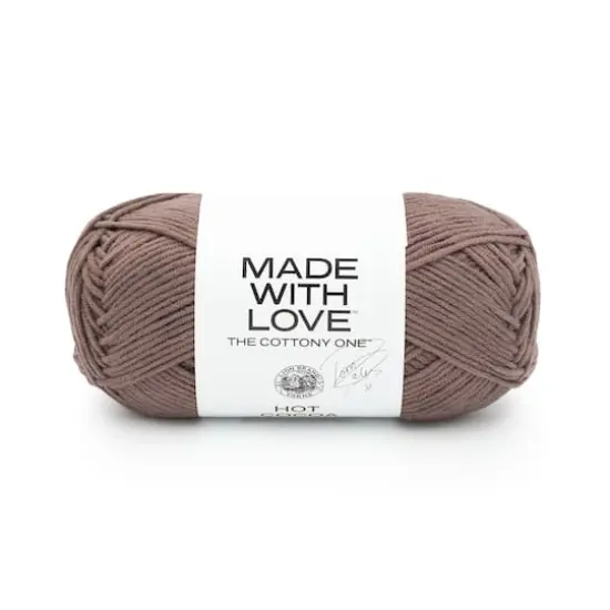Lion Brand® Tom Daley Made with Love™ The Cottony One™ Yarn Hot Cocoa {1}