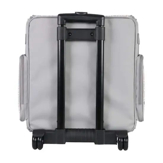 Everything Mary Gray Hexagon Rolling Scrapbook Storage Tote {5}