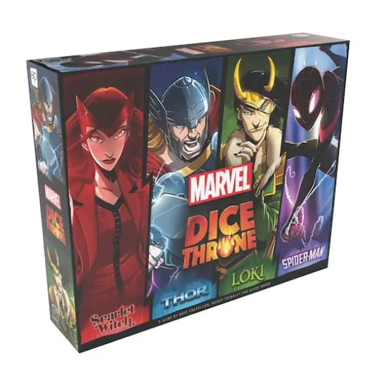 USAopoly&trade; Marvel Dice Throne 4-Hero Box {3}
