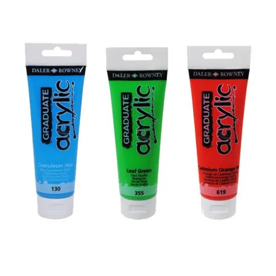 Daler-Rowney&reg; Graduate Acrylic Paint, 120mL 450 Violet {2}