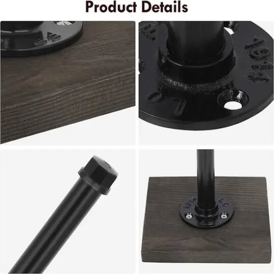12" Industrial Free Standing Countertop Paper Towel Holder {5}