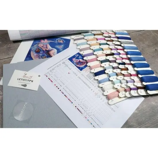 Letistitch Evening Dreams Counted Cross Stitch Kit {14}