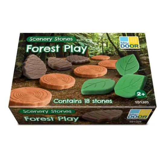 Yellow Door Scenery Stones Forest Play Set {7}