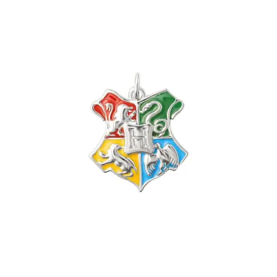 Harry Potter Hogwarts Crest Enamel Charm {1}
