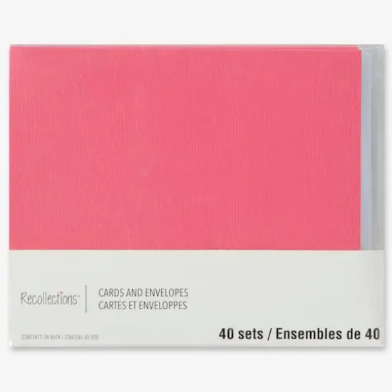 Solid Rainbow Cards & Envelopes by Recollections&trade;, 4.25" x 5.5" {5}