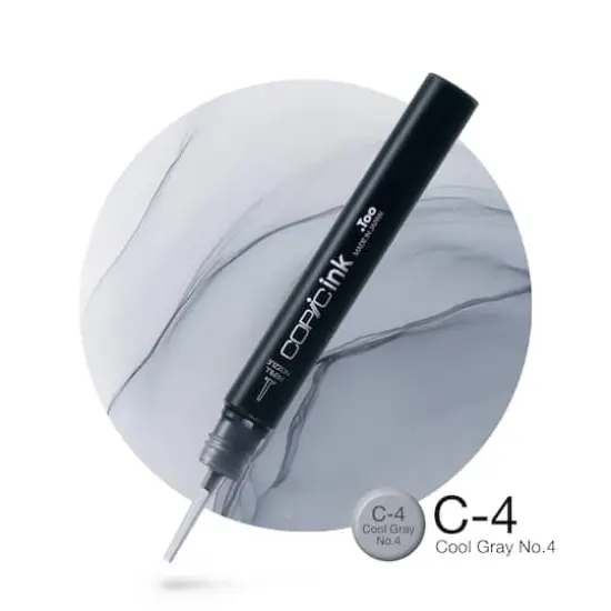 Copic&reg; Gray Ink Refill C-4 Cool Gray No4 {1}