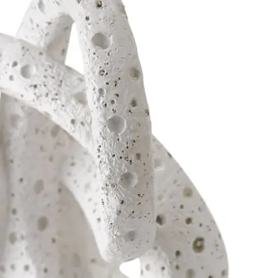 American Art Decor Moonscape Resin Table Top Knot Decor - 8" x 8.25" {5}