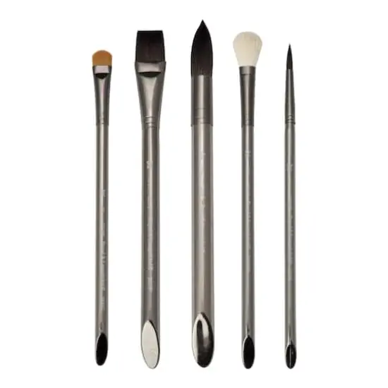Zen&trade; Series 83 Watercolor Round 5 Piece Brush Set {1}
