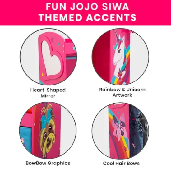 JoJo Siwa Deluxe 3 Shelf Dress & Play Boutique {7}