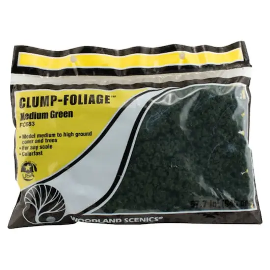 Woodland Scenics&reg; Clump-Foliage&trade;, Medium Green {1}