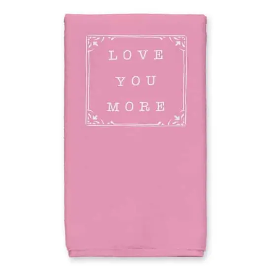 Love You More Tea Towel Set {3}