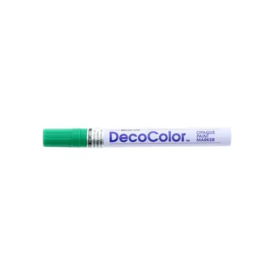 Decocolor&trade; Broad Paint Marker Green {3}