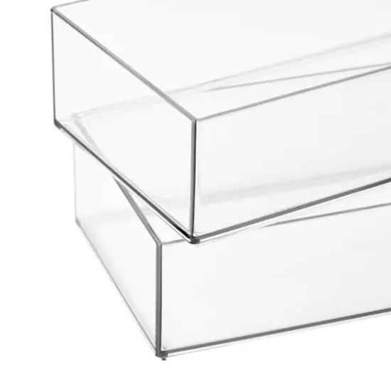 8" x 4" Clear Stacking Storage Tray by Simply Tidy&trade; {6}