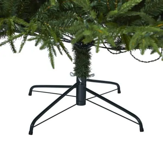 7.5ft. Pre-Lit Colorado Mountain Fir Artificial Christmas Tree, Clear LED Lights {6}