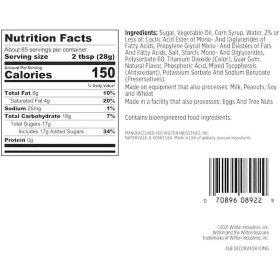 Wilton&reg; White Creamy Decorator Icing {3}