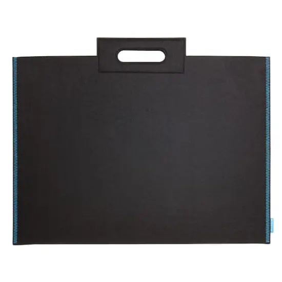 Itoya&reg; Profolio&reg; Midtown Bag Black/Blue {1}