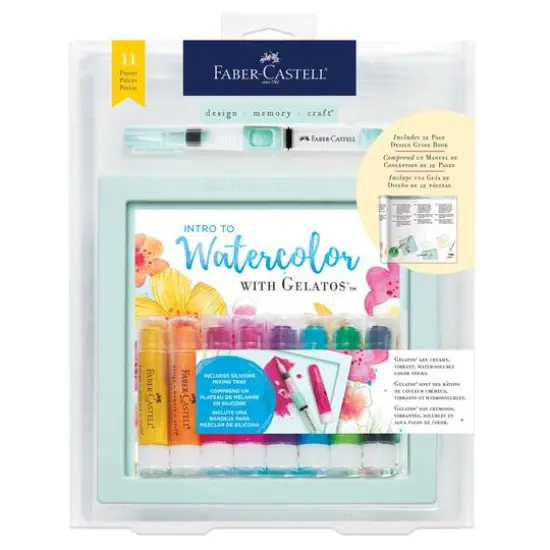 Faber-Castell&reg; Gelatos&reg; Intro to Watercolors Set {1}