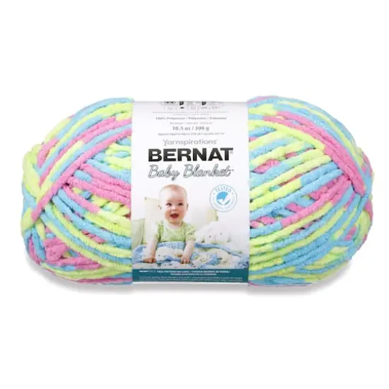 4 Pack Bernat&reg; Baby Blanket&trade; YarnJelly Beans {1}