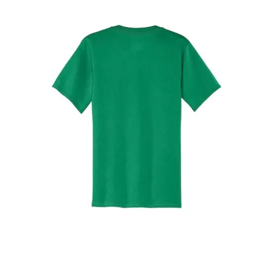 Port & Company&reg; Core Cotton Pocket Adult T-Shirt Kelly {4}