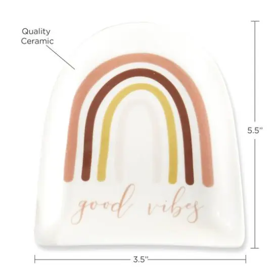 Kate Aspen&reg; Good Vibes Trinket Dish {8}