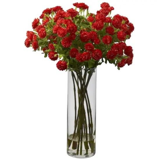 Japanese Silk Flower Arrangement {1}