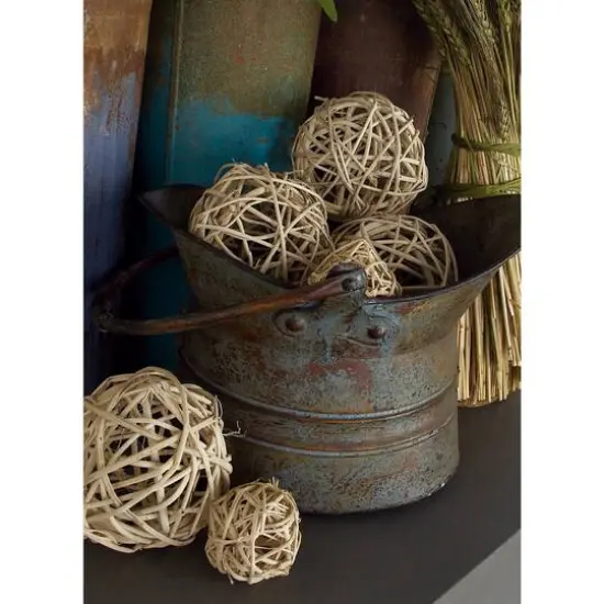 Natural Brown Dried Willow Orb Vase Filler, 2ct. {6}