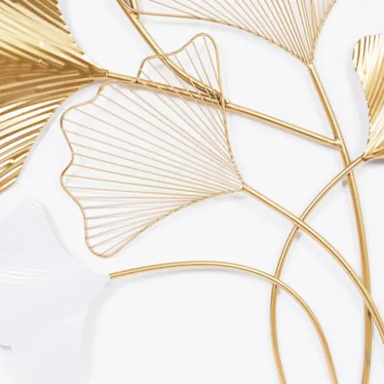 40" Gold Glam Floral Wall D&eacute;cor {3}