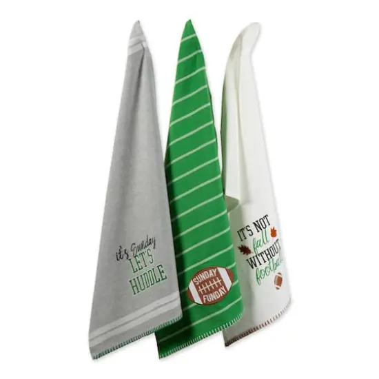 DII&reg; Sunday Football Dishtowels Set {1}