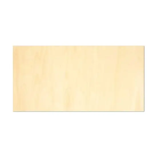 Glowforge&reg; Proofgrade&trade; Medium Basswood Hardwood, 6" x 12" {1}