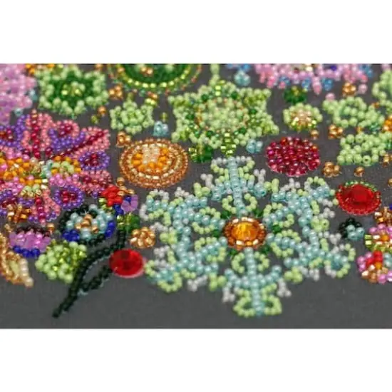 Abris Art Golden Lights Winter Tale Bead Embroidery Kit {4}