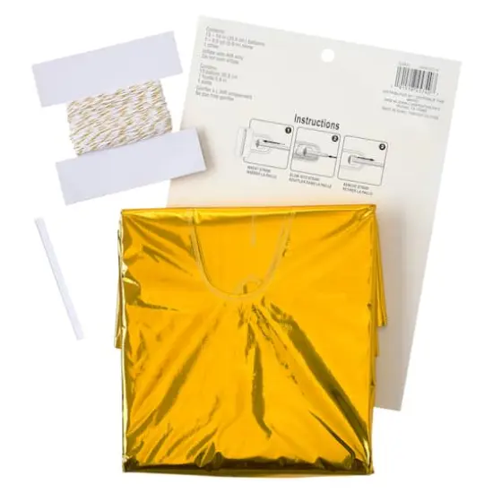 Happy Birthday Gold Foil Balloon Banner Kit By Celebrate It&trade; {4}