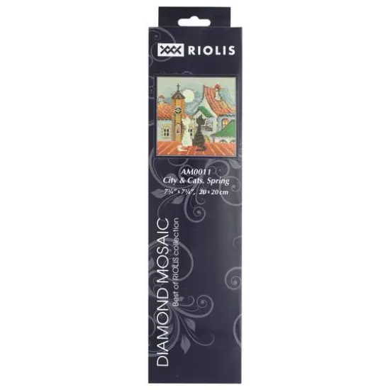 RIOLIS Cats Spring Diamond Mosaic Kit {3}