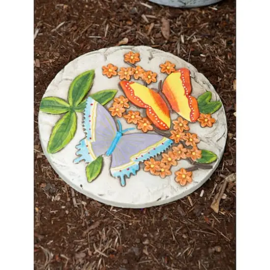 11" Butterflies Outdoor Stepping Stone {4}